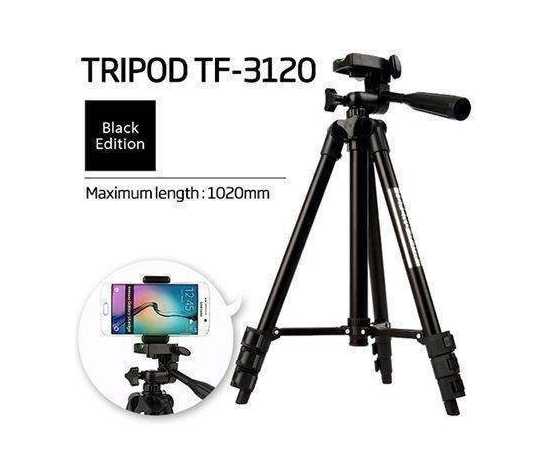 TRIPOD 3120 Camera Stand with Mobile Holder 4-section Portable Mini Trip