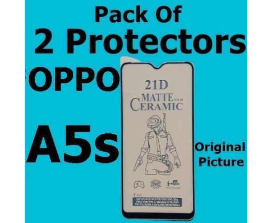 Oppo A5s 9D/11D/21D Ceramic Matte Protector - Pack of 2 Protectors