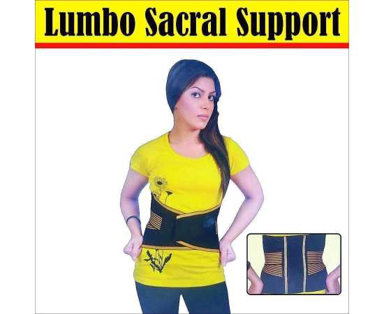 Lumbo Sacral Support belt For Women - Black