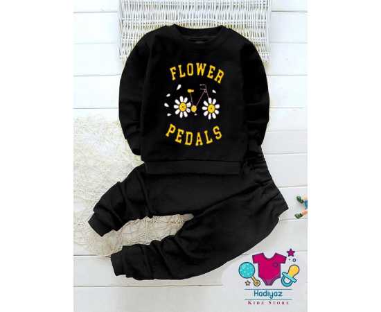 Delight Summer Collection Kids Suits - Black Shirt Black Trouser