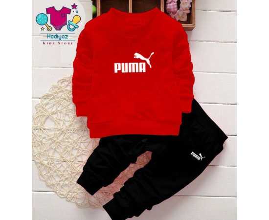 Red Color Shirt Black Trouser Summer Collection Kids Suits -Well Formed