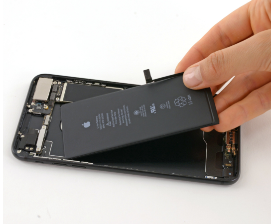 Apple iPhone 7 Plus Battery Replacement with 2900mAh Capacity-Black