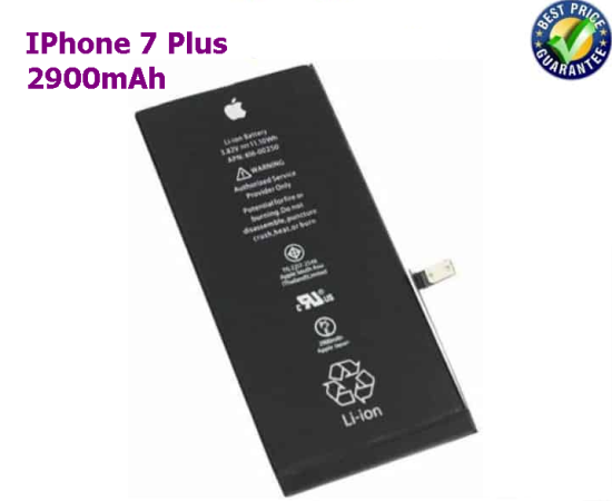 Apple iPhone 7 Plus Battery Replacement with 2900mAh Capacity-Black