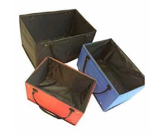 Large Size Foldable Crate Bag For Storage  - 19x11x10 Inches