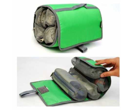 Detachable Toiletry Pouch - Green