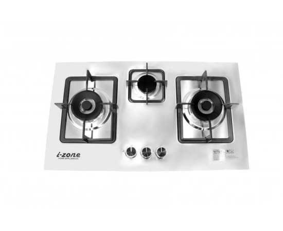 IZONE Kitchen Hob Atl-ss319 (3brn Eps Steel Imp)
