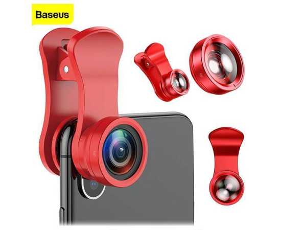 Baseus 100 Degree Wide Angle Mobile Phone Camera Macro Lens