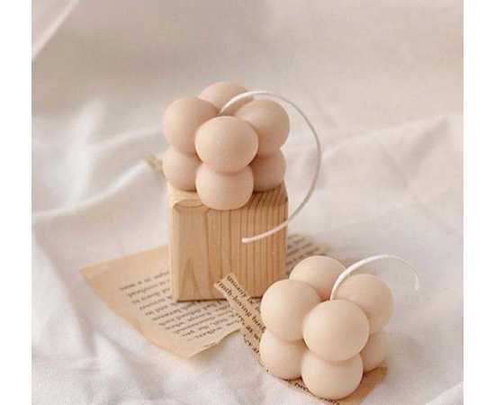 2 PCs, Nude Bubble Candles, Decorative Candles
