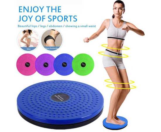 Waist Twister Disc & Tummy Trimmer For Exercise