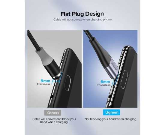 Magnetic 3A Fast Charging Dual Port Cable Type C