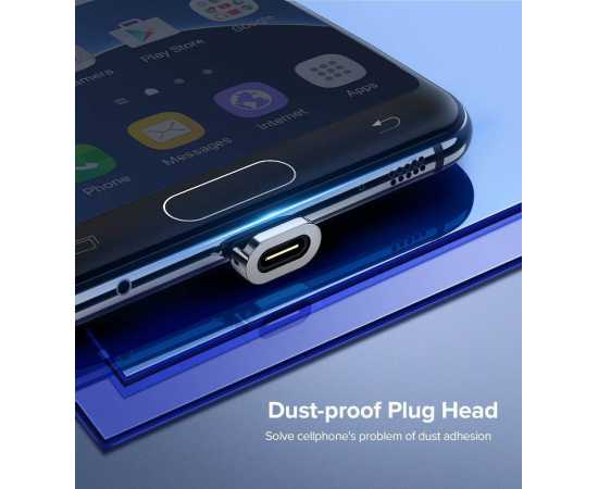 Magnetic 3A Fast Charging Dual Port Cable Type C