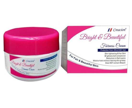 Creacion Bright and Beautiful Fairness Cream - 60 gm