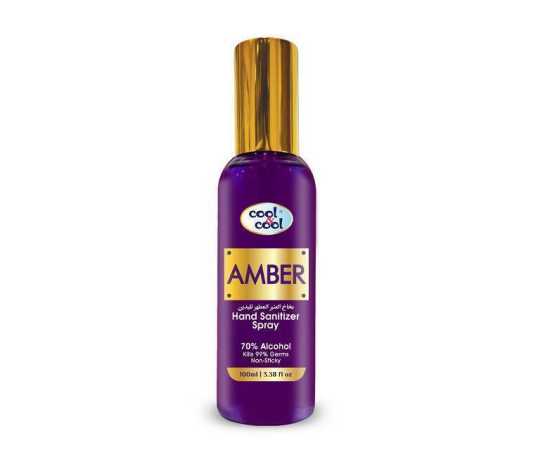 Amber Hand Sanitizer Spray 100ml