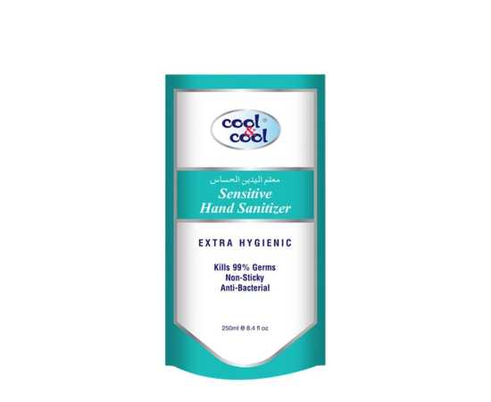 Sensitive Hand Sanitizer Refill Pouch 250ml