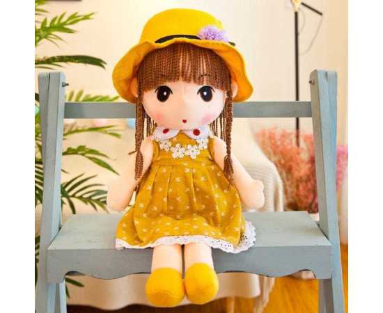 45cm Kids Princess Stuffed and Plush Doll Toys Girls Lovely Baby Plush Doll Birthday Gifts for Girls