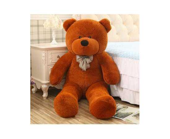 Jeddah 4.6 Feet Big Brown Teddy Bear For Birthdays & Valentine's Day Gifts