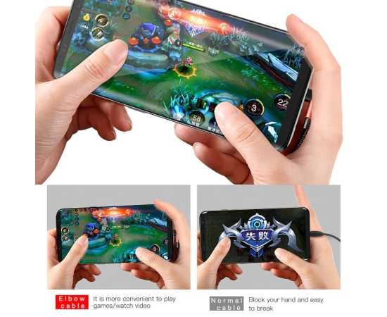 Baseus USB Type C Elbow Cable - 3Meter