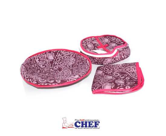 Chef 3 Pcs Complete Roti Chabba Set
