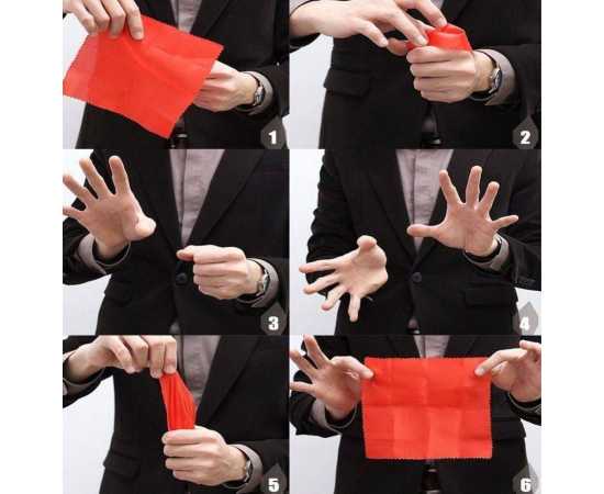 Thumb Cloth Vanish Magic Trick One Piece