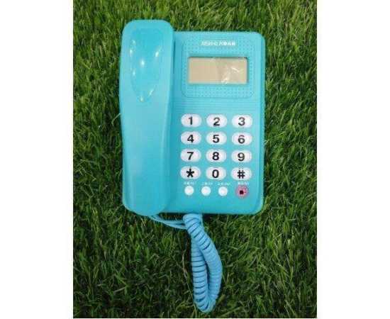 Mini PTCL Landline# Phone With CLI Caller ID Display Telephone Set LCD screen Compatible With PABX Exchange
