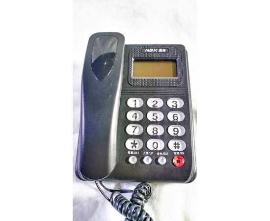 Mini PTCL Landline# Phone With CLI Caller ID Display Telephone Set LCD screen Compatible With PABX Exchange