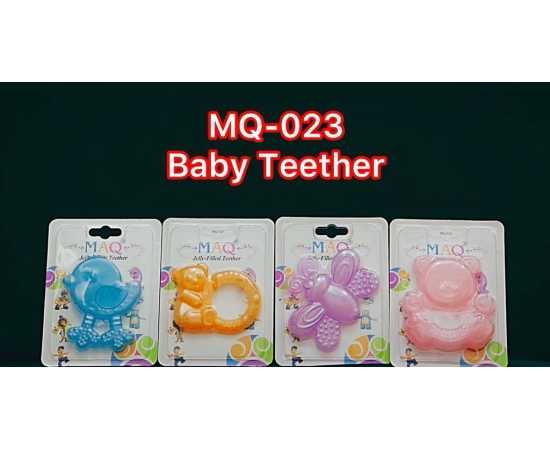 MAQ Baby Teether Hygienic Silicone Animal Shapes - 1-Piece