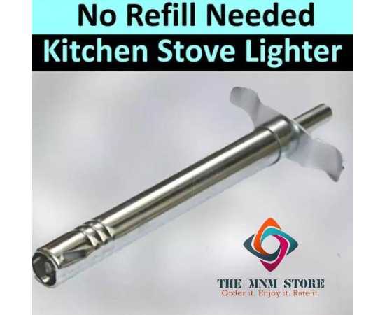 Electronic Stove Lighter - Silver