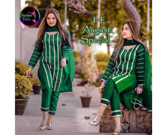 Independence Day 2 PCS Suit Stitched