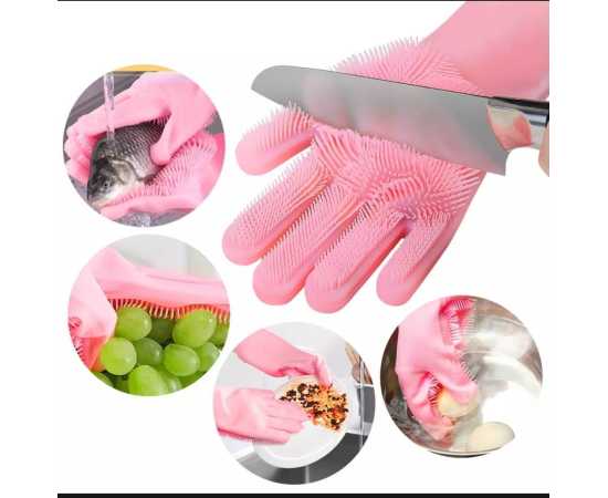 Silicone Gloves for Dishwashing