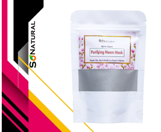 SoNatural - Purifying Neem Mask - Remove Acne - 60G
