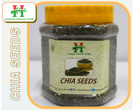 Husnain Organic Store - Bachat Offer 100% Organic Chia Seeds For Weight Loss - 200G