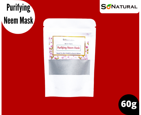 SoNatural - Purifying Neem Mask - Remove Acne - 60G