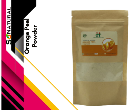 SoNatural Orange Peel Powder - 100% Natural Best For Skin - 100G