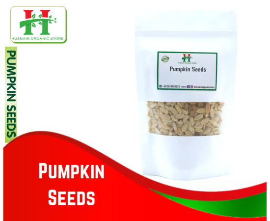 Hussnain Organic Store - Pumpkin Seeds - 100G