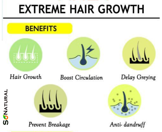 SoNatural -Natural Hair Growth Powder | Long Hair | Lengthy Hair - 50G