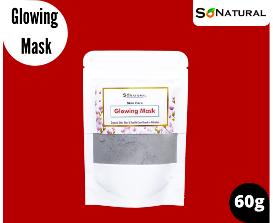 SoNatural Glowing Mask - Glow Skin Naturally - 60G