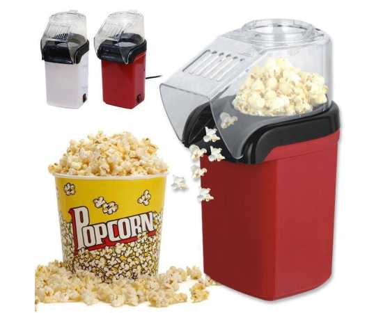 Popcorn Maker Oil Free Popcorn Maker Hot Air Popping Popcorn Maker