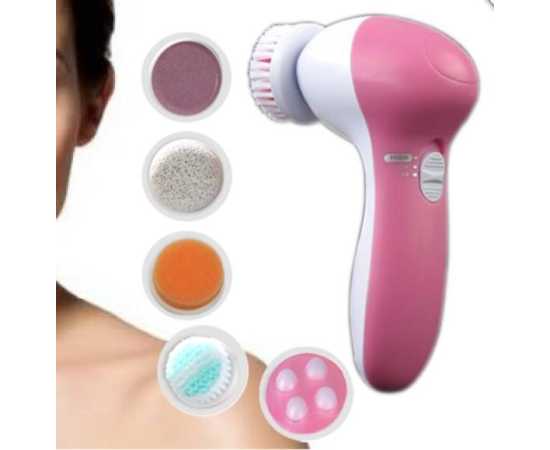 5 In 1 Face Massager And Cleanser Battery Operated