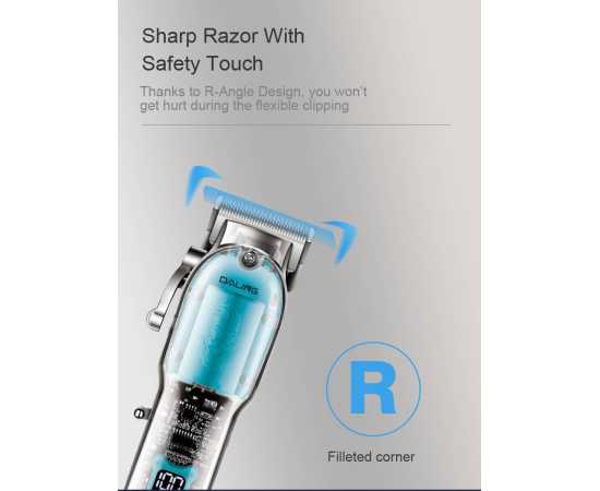 Daling  New Full Transparent Visible Body Hair Cutting Machine Cordless Shaver Trimmers
