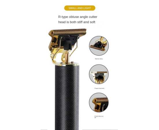 Professional Vintage T-Shaped Blade Hair Clippers For Men