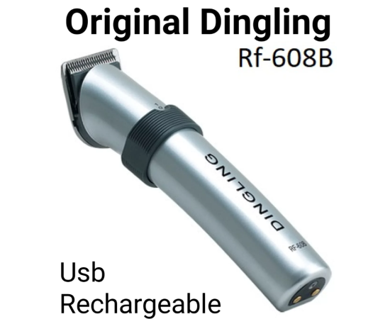 New Original Dingling Rechargeable Usb Charging Hair And Beard Trimmer Heavy Duty - Rf-608B
