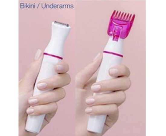 Sensitive Touch Ladies Trimmer 5 In 1 Hair Removal Tools Battery Operated
