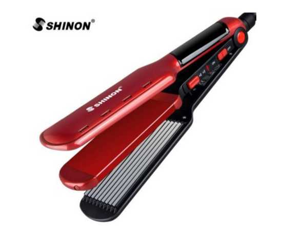 Shinon- 2 In 1 Professional Ceramic Hair Straightener & Curler Heavy Duty Result