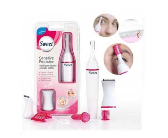Sensitive Touch Ladies Trimmer 5 In 1 Hair Removal Tools Battery Operated