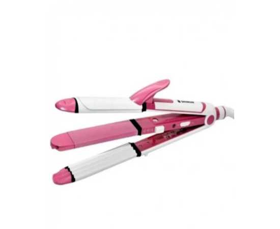Shinon - 3 In 1  Hair Styling Machine -Straightener Curler Crimper
