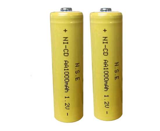 Multiuse 2 Pcs Rechargeable Battery For Trimmer Shaver Epilator - 1.2V Aa 1000Mah