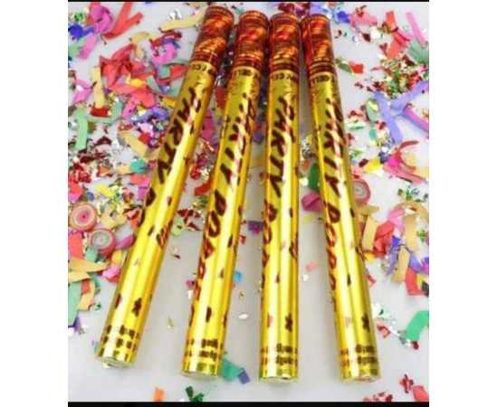 Pack Of 2 - Party Poppers Large - Party Shooter For Birthday Celebration And Party