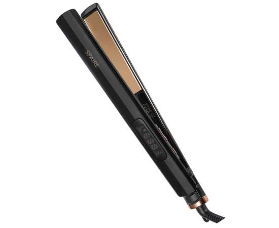 Spaire Hair Straightener Brush For Women - Black