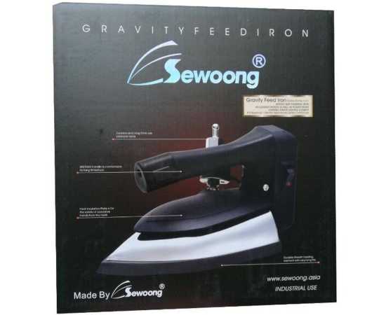 Silver Star Es-300 - Orchid Commercial Steam Iron With Water Bottle -  1300 watts