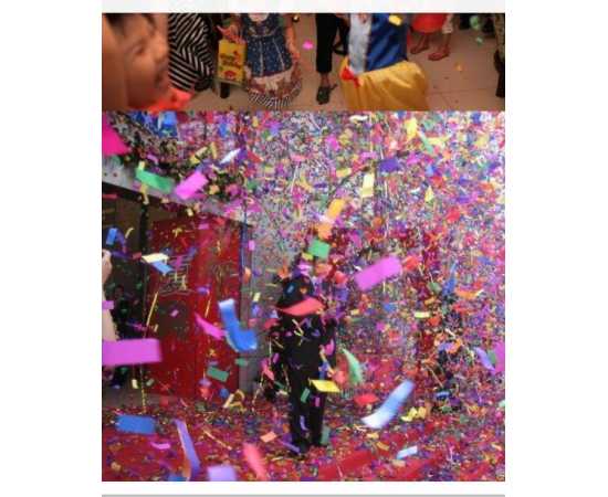 Pack Of 2 - Party Poppers Large - Party Shooter For Birthday Celebration And Party